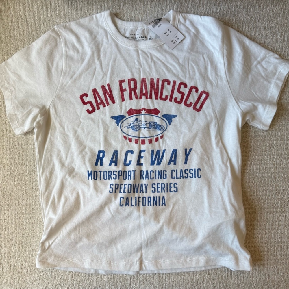 Abercrombie & Fitch Classic White Tee